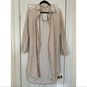 NWT Zara Cotton/Linen Jacket